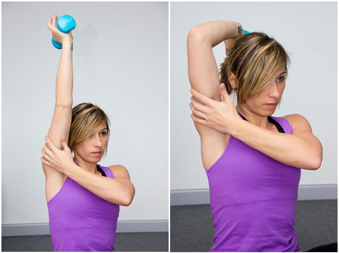 ejercicios para fortalecer los triceps